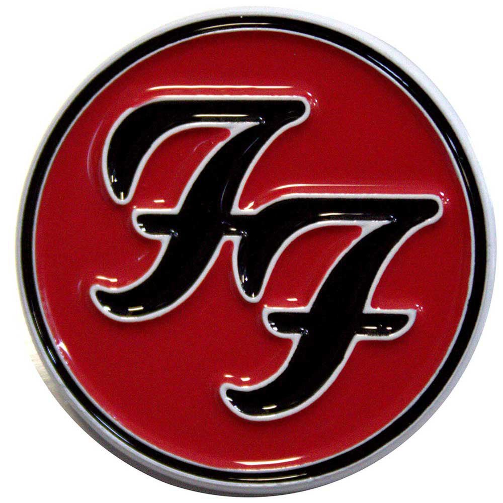 FOO FIGHTERS フーファイターズ - FF Logo / メタル・ピンバッジ / バッジ - PGS
